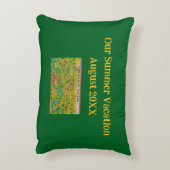 ヴィンテージ ヨセミテ マップ アクセントクッション (裏面(縦))