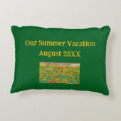 ヴィンテージ ヨセミテ マップ アクセントクッション (裏面)