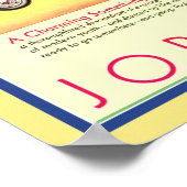 ヴィンテージ「ヨルダン」自動車広告 ポスター (角)