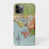 ヴィンテージ ヨーロッパ 20世紀 バコンの標準地図 Case-Mate iPhoneケース (裏)