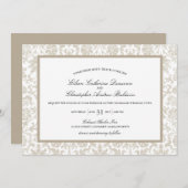 ヴィンテージ ライステン アフェアー | ウェディング 招待状 (正面/裏面)