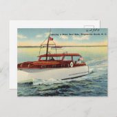 ヴィンテージ ライトスビルビーチ, ノースカロライナ州 ポストカード (正面/裏面)