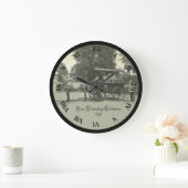 ヴィンテージ・ライブラリ・クロック ラージ壁時計 (ホーム)