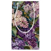 ヴィンテージ ライラックの花 ギフトバッグ (正面)