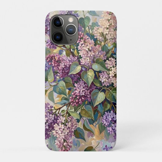 ヴィンテージ ライラックの花 Case-Mate iPhoneケース (裏)