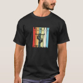 ヴィンテージ ラインマン レトロ 電気作業員 ギフト アイデア Tシャツ (正面)