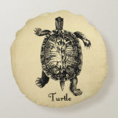 ヴィンテージ ラウンドクッション (裏面)