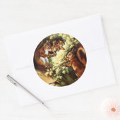 ヴィンテージ ラウンドシール (封筒)