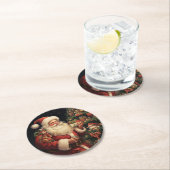 ヴィンテージ ラウンドペーパーコースター (インサイチュ)
