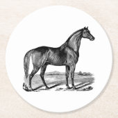 ヴィンテージ ラウンドペーパーコースター (正面)