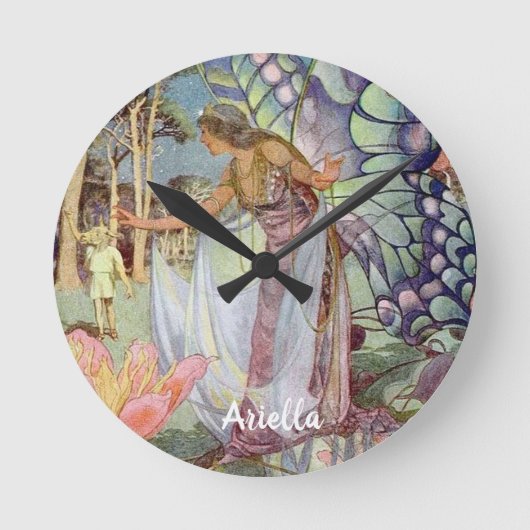 ヴィンテージ ラウンド壁時計 (正面)