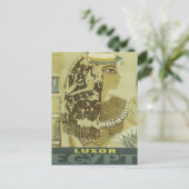 ヴィンテージ ラクソール エジプト 旅行広告 ポストカード (スタンド正面)