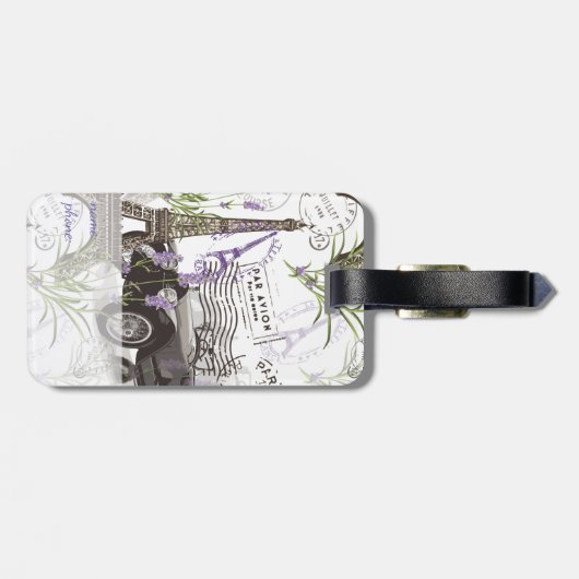 ヴィンテージ ラゲッジタグ (裏面横)