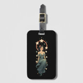 ヴィンテージ ラゲッジタグ (正面縦)