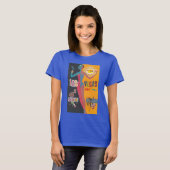 ヴィンテージ ラスベガス ギャンブル トラベル ポスター アート Tシャツ (正面フル)