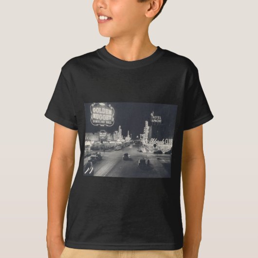 ヴィンテージ ラスベガス ダウンタウン Tシャツ (正面)