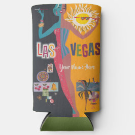 ヴィンテージ ラスベガス ブライズウィークエンド パーティー スリム缶クーラー