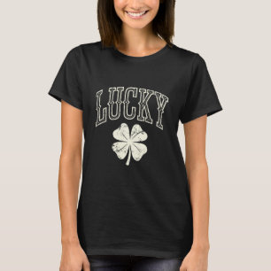 ヴィンテージ ラッキー クローバー セントパトリックデー Tシャツ