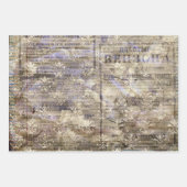 ヴィンテージ ラッピングペーパーシート (正面2)