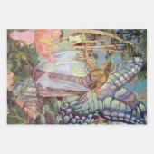 ヴィンテージ ラッピングペーパーシート (正面)