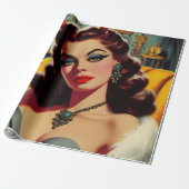 ヴィンテージ ラッピングペーパー (アンロールド)