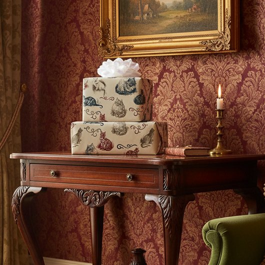 ヴィンテージ ラッピングペーパー