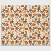 ヴィンテージ ラッピングペーパー (フラット)