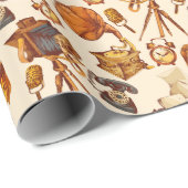 ヴィンテージ ラッピングペーパー (ロールコーナー)