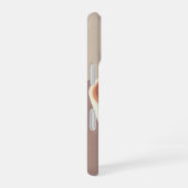 ヴィンテージ ラテアート iPhone 16ケース (右側面)