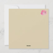 ヴィンテージ ラバデイ カード (裏面)