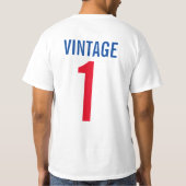 ヴィンテージ・ラバー Tシャツ (裏面)