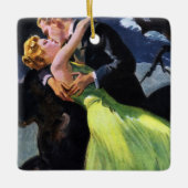 ヴィンテージ ラブ アンド ロマンス, ロマンチック キス セラミックオーナメント (正面)