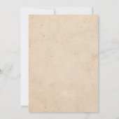 ヴィンテージ·ラブ·キャリッジ·結婚式招待状#V2 招待状 (裏面)