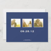 ヴィンテージ ラブ | セーブ ザ デート アナウンスメント セーブザデート (裏面)