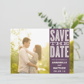 ヴィンテージ ラブ | セーブ ザ デート アナウンスメント セーブザデート (スタンド正面)