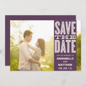 ヴィンテージ ラブ | セーブ ザ デート アナウンスメント セーブザデート (正面/裏面)