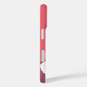 ヴィンテージ ラブ&ロマンス ピンクの新婚夫婦 Case-Mate iPhoneケース (裏面 / 右)