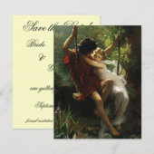 ヴィンテージ ラブ, ロマンス, ロマンチック, セーブ・ザ・デート 招待状 (正面/裏面)