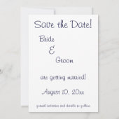 ヴィンテージ ラブ, ロマンス, ロマンチック, セーブ・ザ・デート 招待状 (裏面)