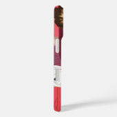 ヴィンテージ ラブ&ロマンス 新婚カップル ピンク Case-Mate iPhoneケース (裏面 / 右)