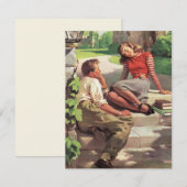 ヴィンテージ ラブ&ロマンス、高校の甘い恋人たち (正面/裏面)