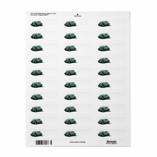 ヴィンテージ ラベル (フルシート)