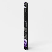 ヴィンテージ ラベンダーとグレーのローズ Case-Mate iPhoneケース (裏面/左)