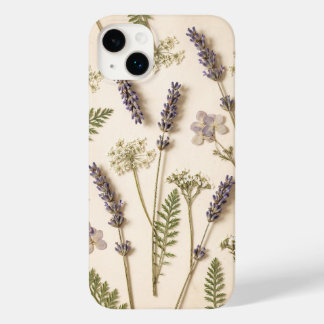 ヴィンテージ ラベンダー ボタニカル フラワー Case-Mate iPhone 14 PLUSケース