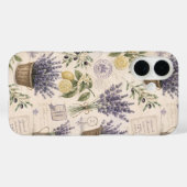 ヴィンテージ ラベンダー iPhone 16 ケース Case-Mate iPhoneケース (裏面 (横))