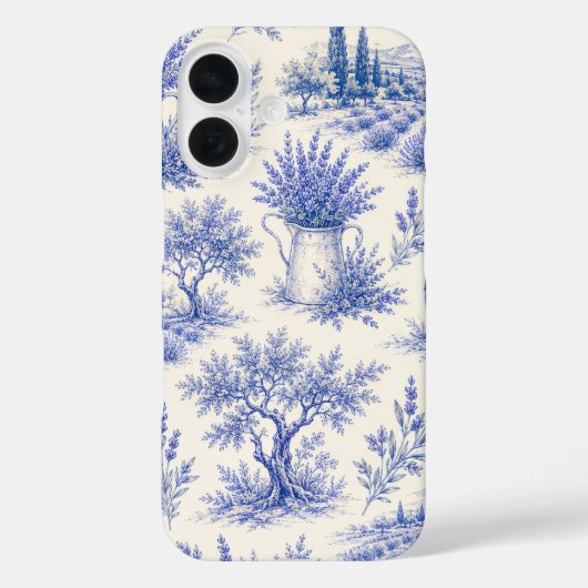 ヴィンテージ ラベンダー iPhone 16 ケース Case-Mate iPhoneケース (裏面)