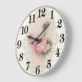 ヴィンテージ ラージ壁時計 (傾斜)