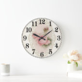 ヴィンテージ ラージ壁時計 (ホーム)