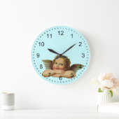 ヴィンテージ ラージ壁時計 (ホーム)