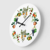 ヴィンテージ ラージ壁時計 (傾斜)